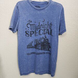 Lucky Brand Men’s Creedence Clearwater Revival Graphic Tee Shirt Size S Blue Hea